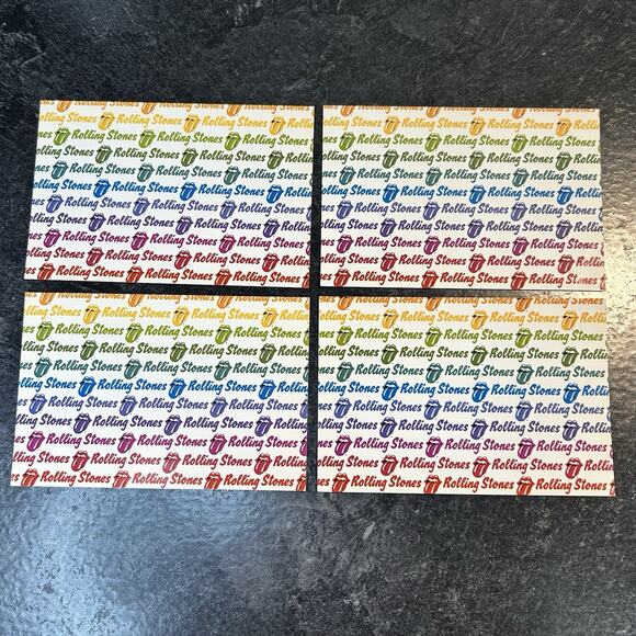 12- 1984 Freezz Frame Rolling Stones Rainbow Tongue & Lips 4 X 6” Postcards - Picture 2 of 11